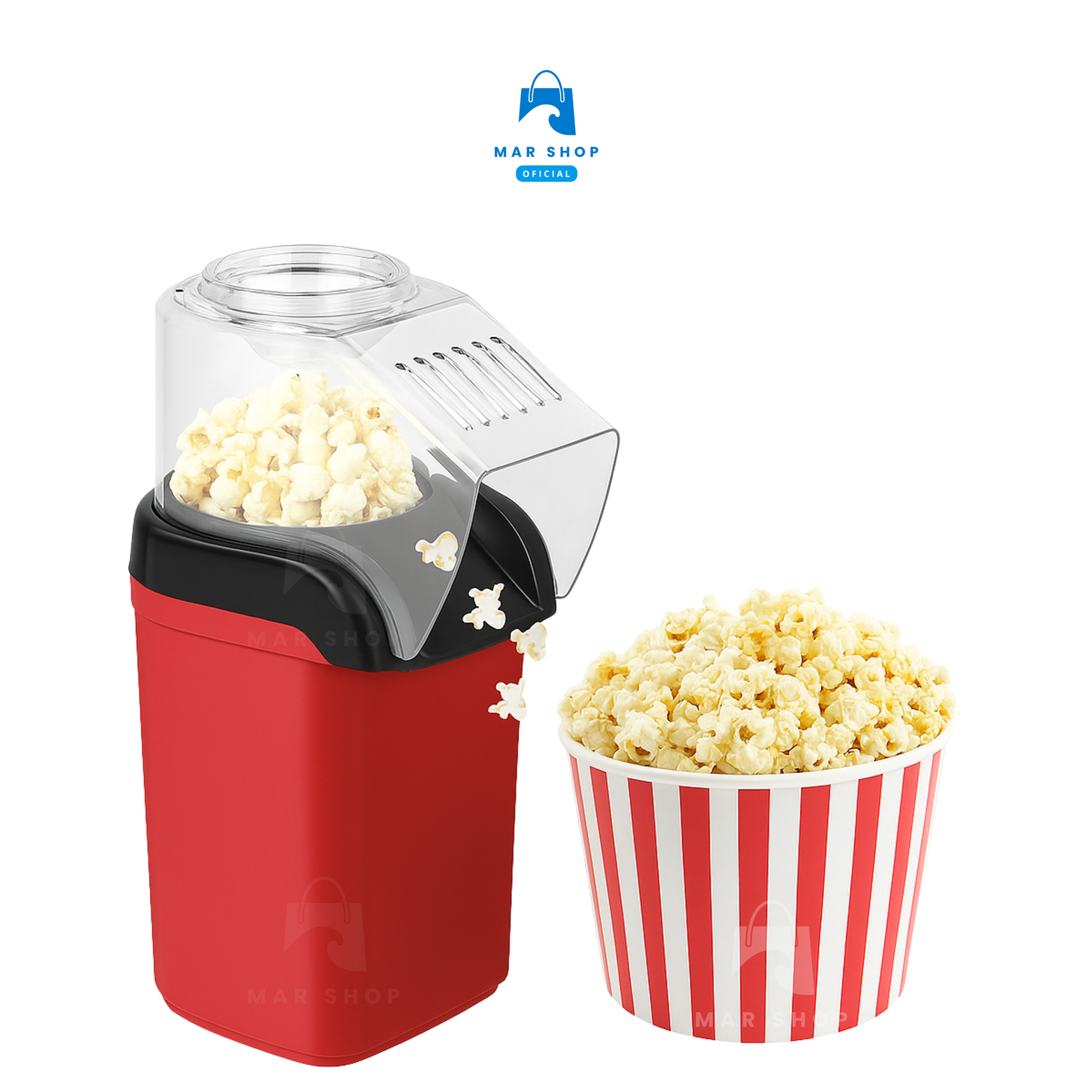 Máquina de Pop Corn Canchita al Aire Caliente (Oil Free)