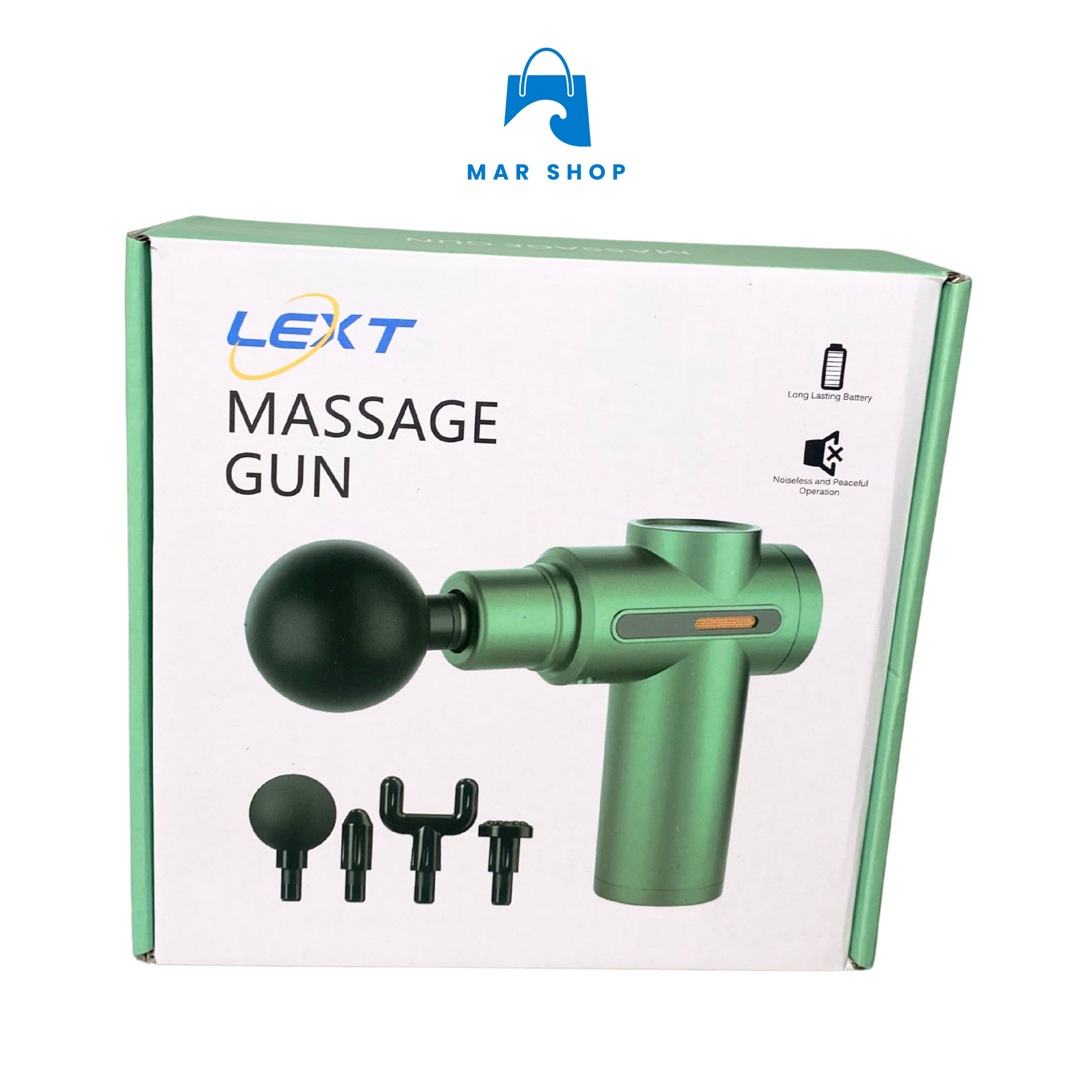 Pistola Masajeadora Muscular Portátil