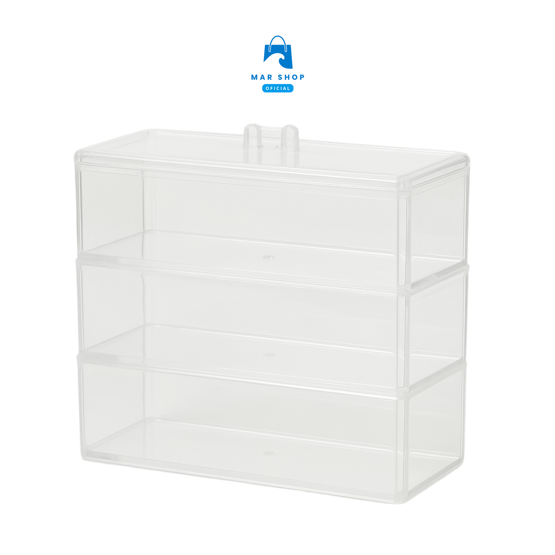 Organizador Acrílico de 3 Niveles